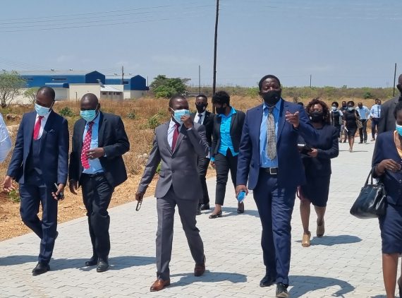 Construction of CEEC Kafue Industrial Yard completed